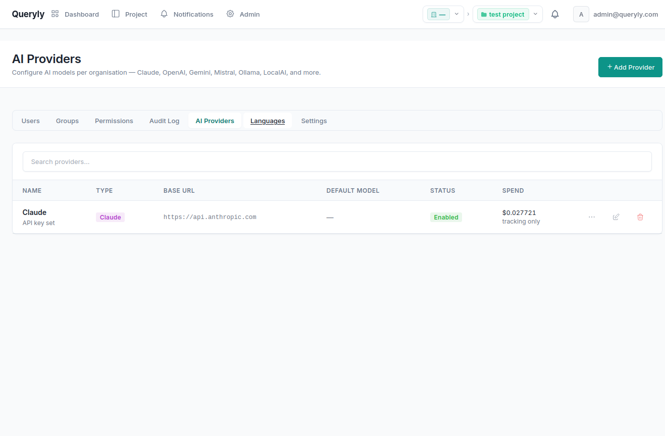 Qrly UI screenshot 10